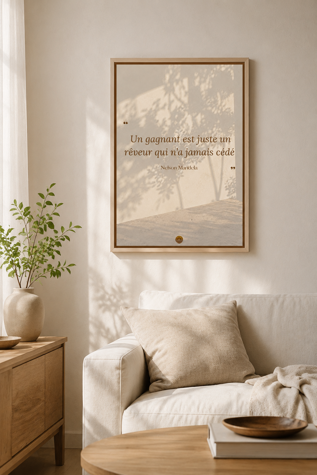 Affiche "Un gagnant est juste un rêveur qui n'a jamais cédé"